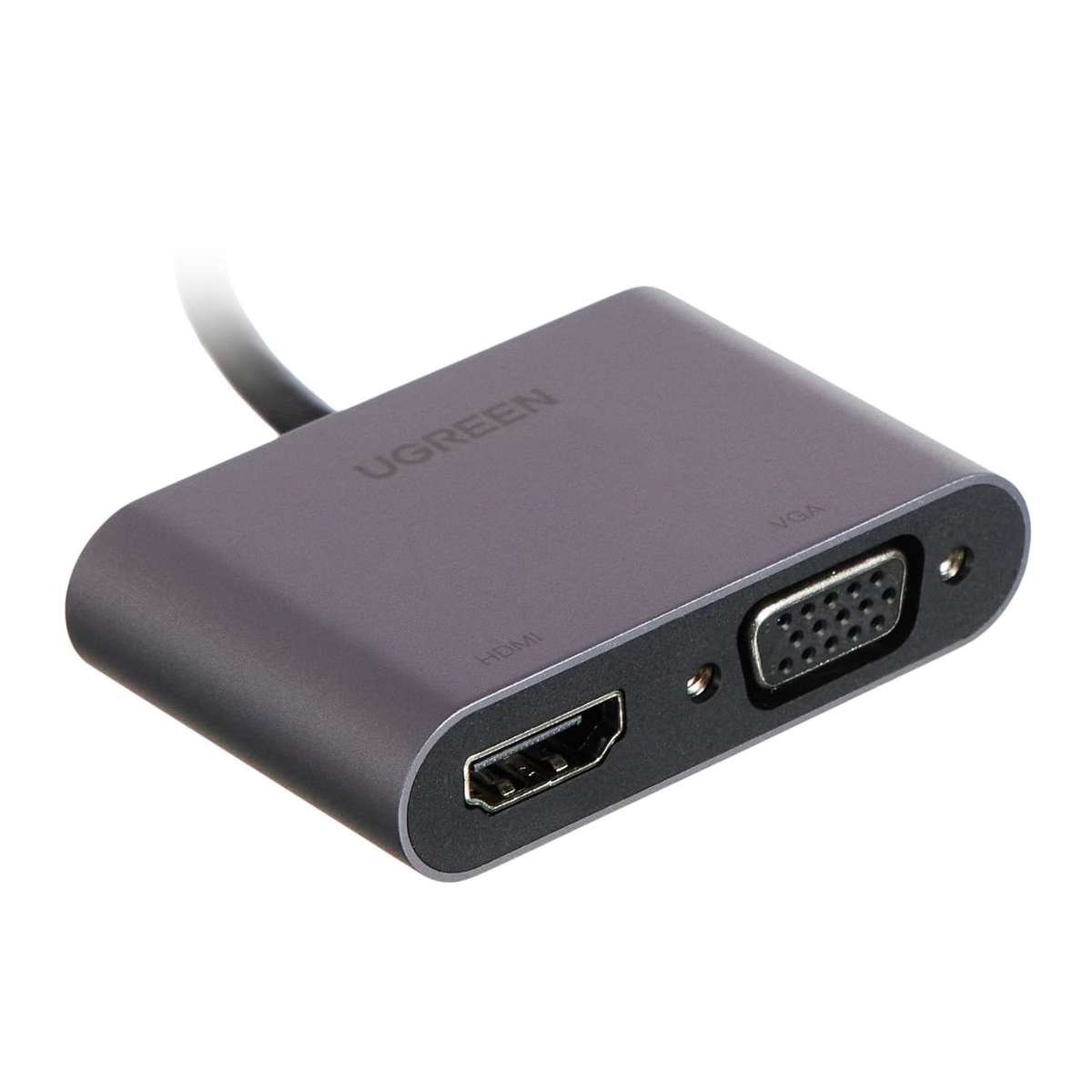 UGreen CM449 USB-A to HDMI + VGA 1080P Display Adapter