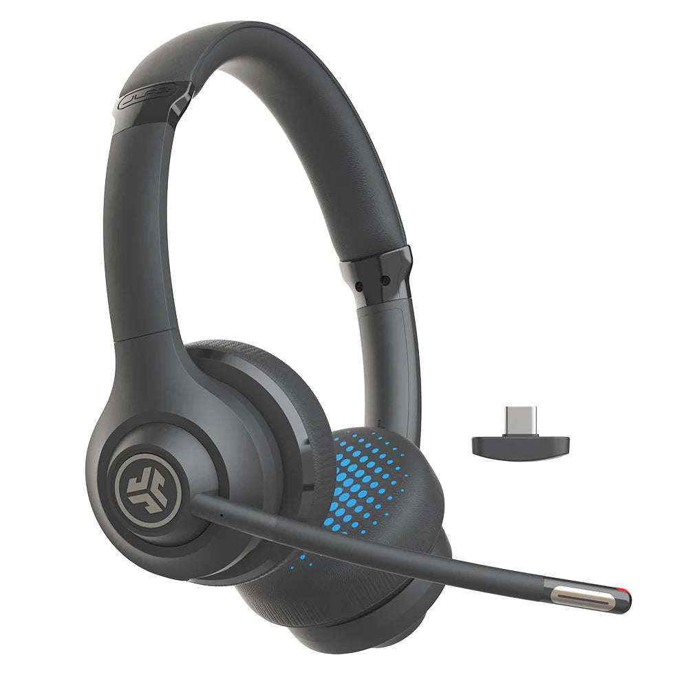 JLAB Go Work Wireless On-Ear Headset (2nd Gen) - Black