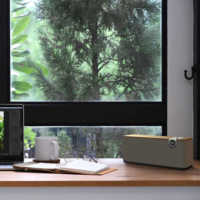 Klipsch The One Plus Premium Bluetooth Speaker - Walnut