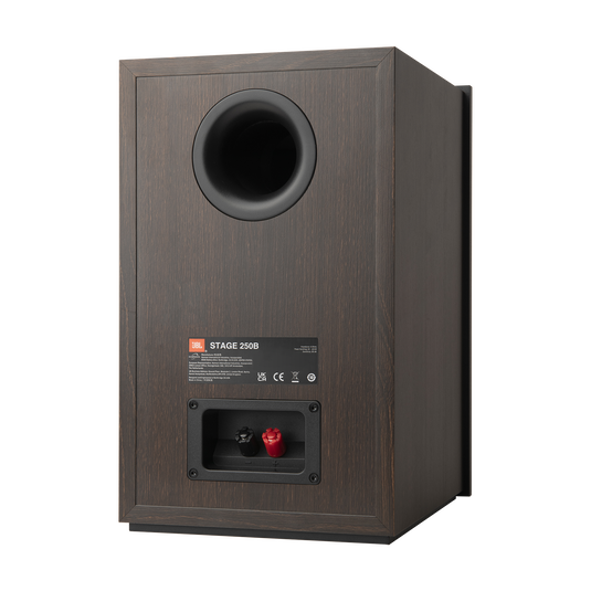 JBL Stage 250B 2-Way 5.25-Inch Bookshelf Loudspeaker - Pair - Espresso