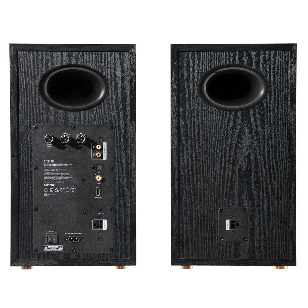 Edifier R2750DB MKII Powered Bookshelf Speakers - Pair (Walnut)
