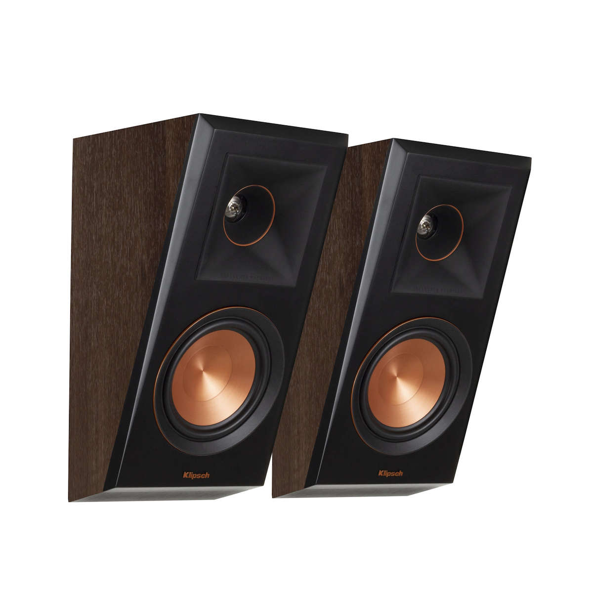 Klipsch RP-500SA II Surround Sound Speakers - pair - Walnut