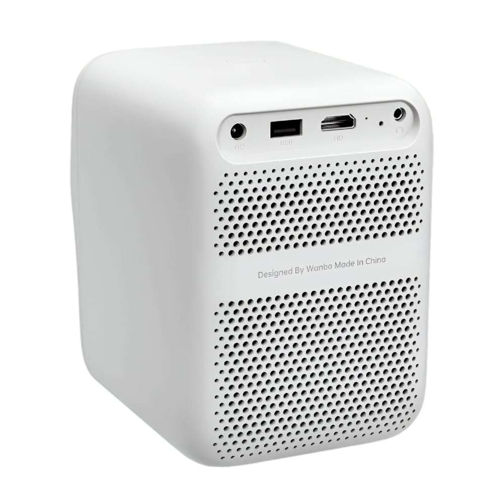 WANBO T2 MAX 1080P 450ANSI Android 9.0 Smart Projector  White