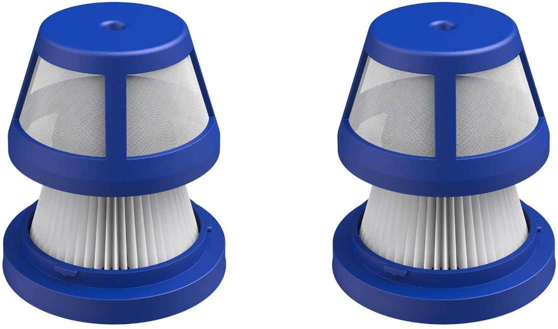 Eufy HomeVac Replacement Filter Kit, HomeVac H11 & H11 Pure Accessory -2 Pack - Blue