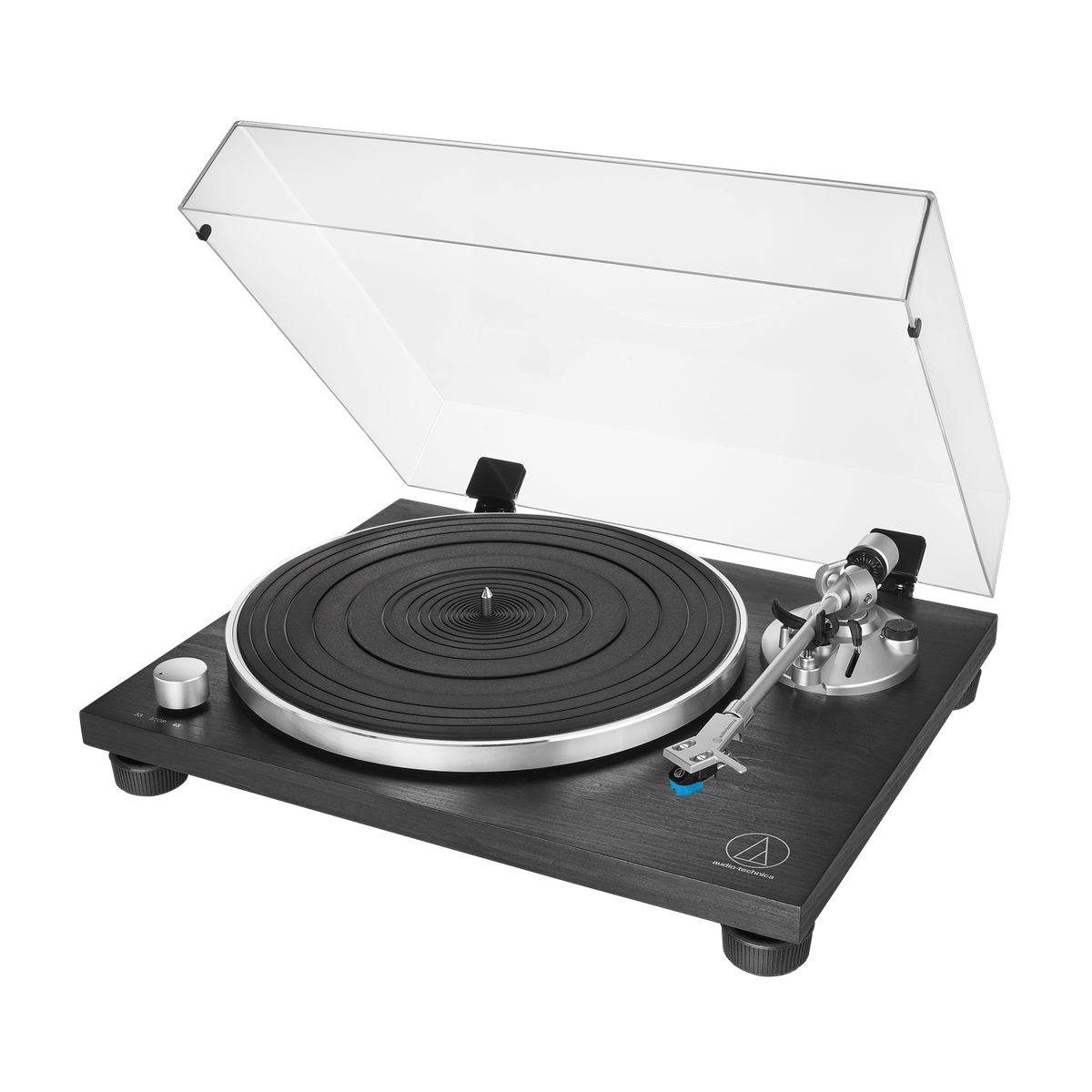 Audio-Technica AT-LPW30BK Fully Manual Belt-Drive Turntable - Black