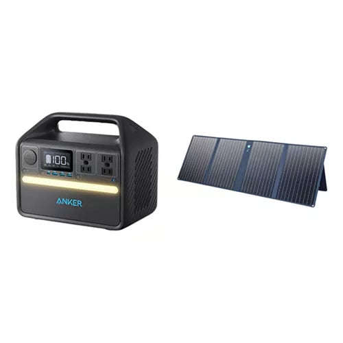 Anker PowerHouse 535 + Anker Solar Panel 100W