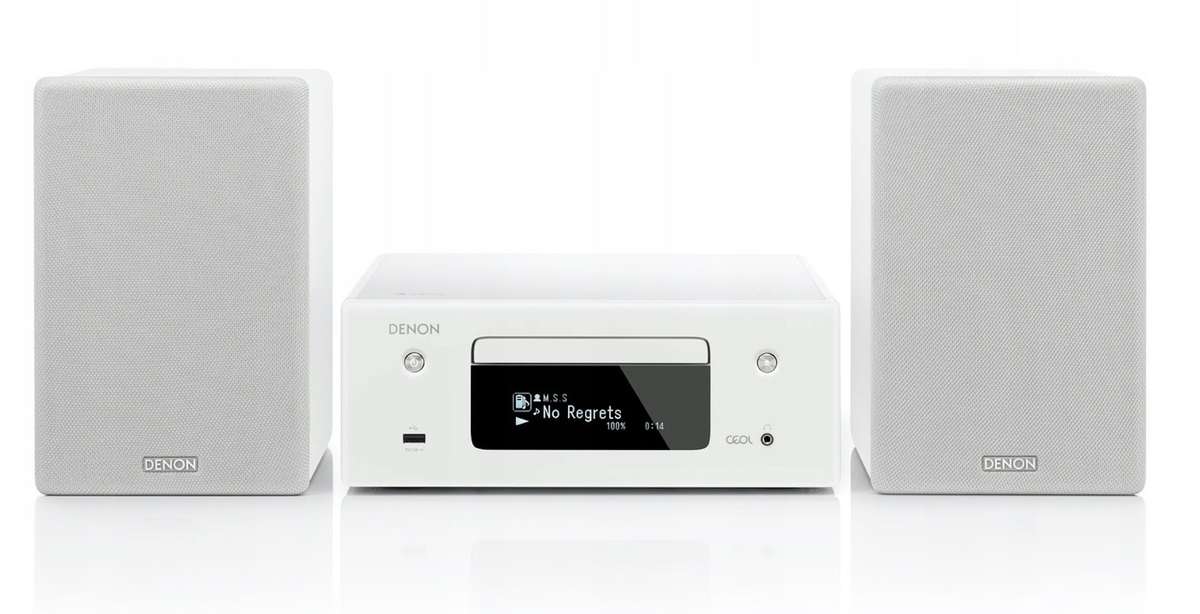 Denon CEOL N10 HI-FI NETWORK CD RECEIVER - White