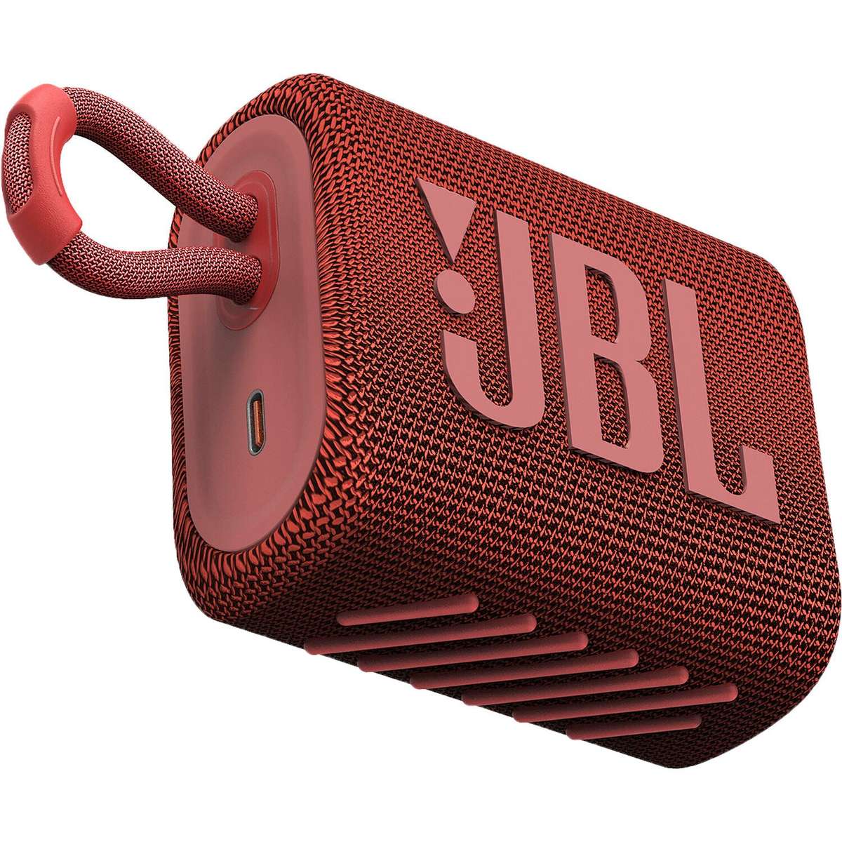 JBL Go 3 Portable Waterproof Bluetooth Speaker - Red