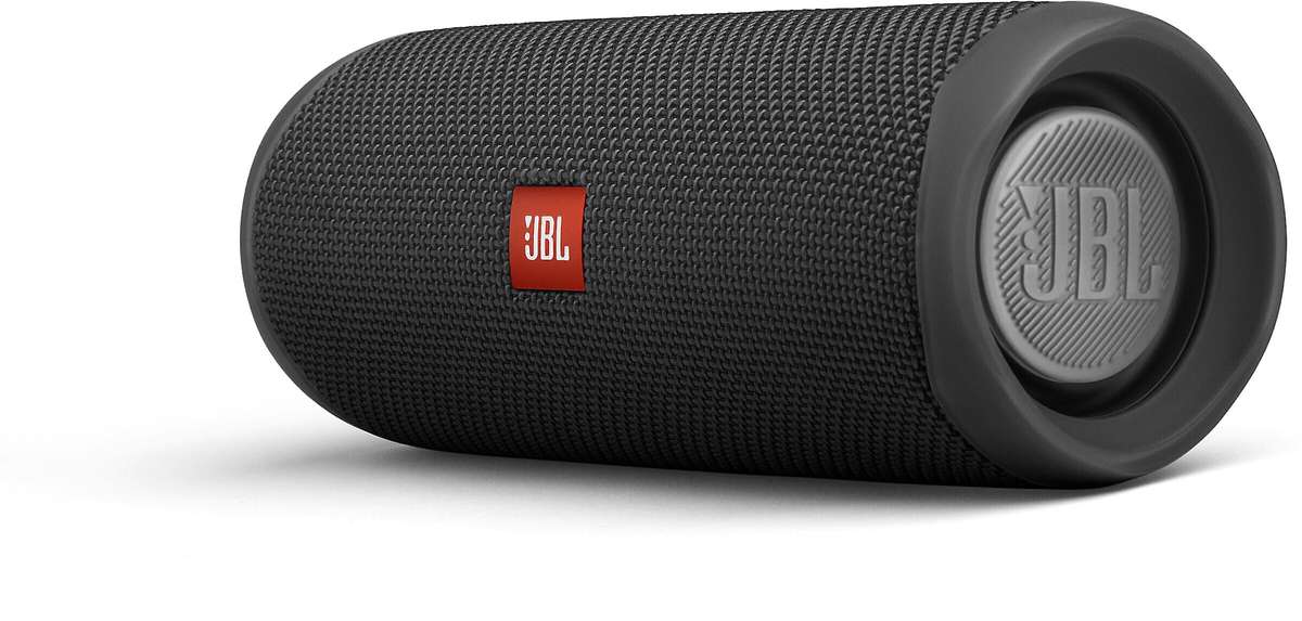 JBL Flip 5 Portable Waterproof Bluetooth Speaker - Black