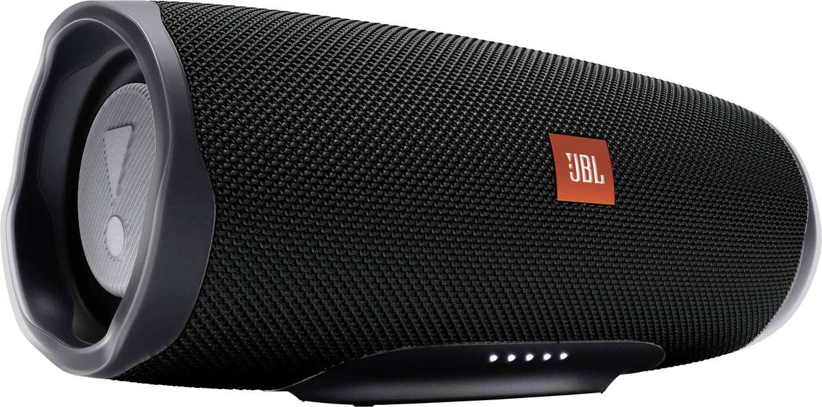 JBL Charge 4 Waterproof Portable Bluetooth Speaker - Black