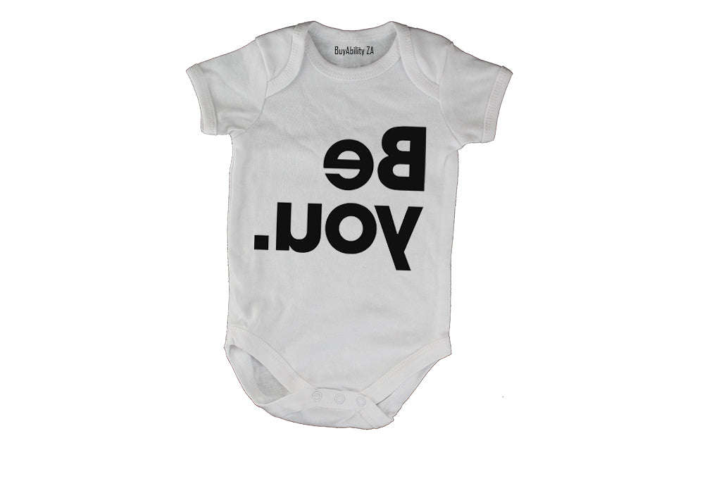 Be You - Reverse Print - Baby Grow