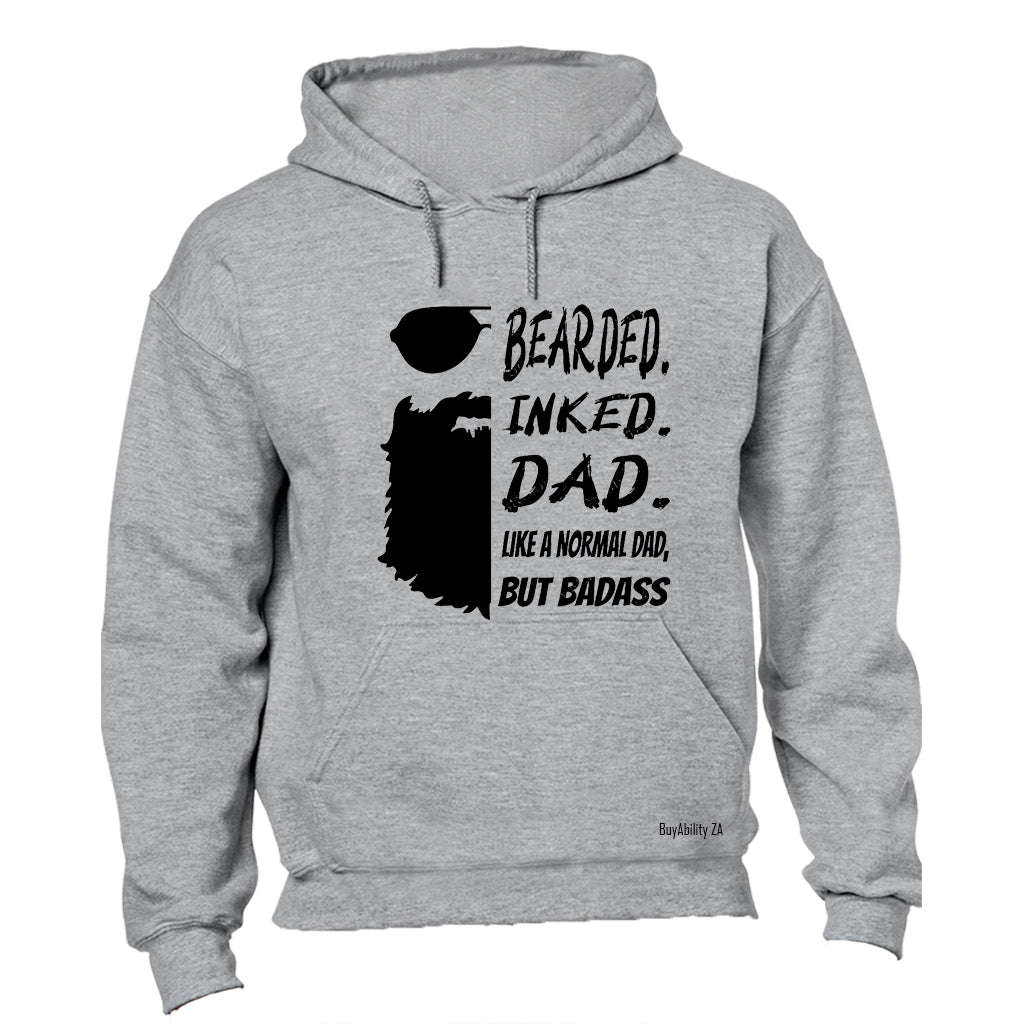Bearded. Inked. DAD - Hoodie