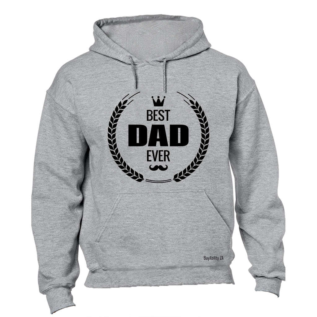 Best Dad Ever - Wreath - Hoodie