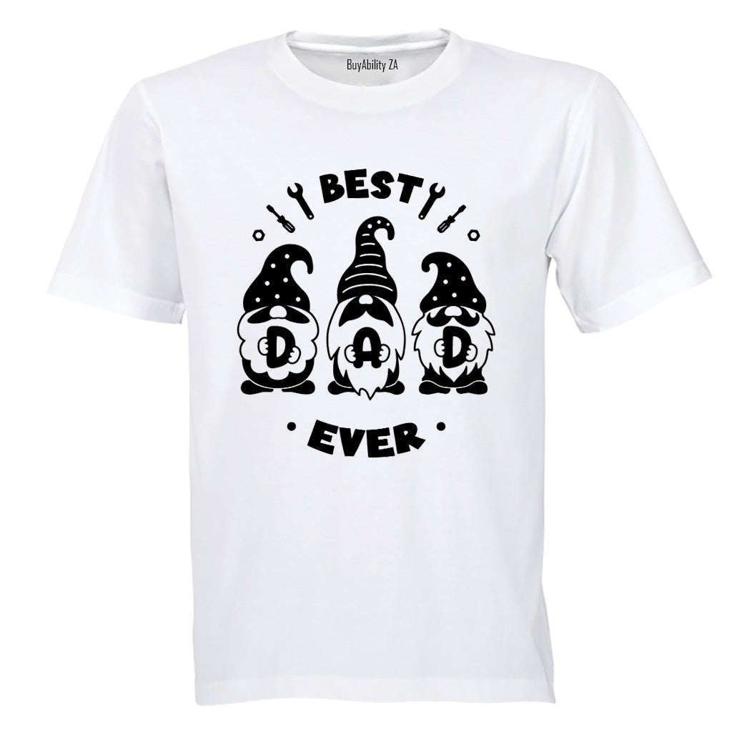 Best Dad Ever - Gnomes - Adults - T-Shirt