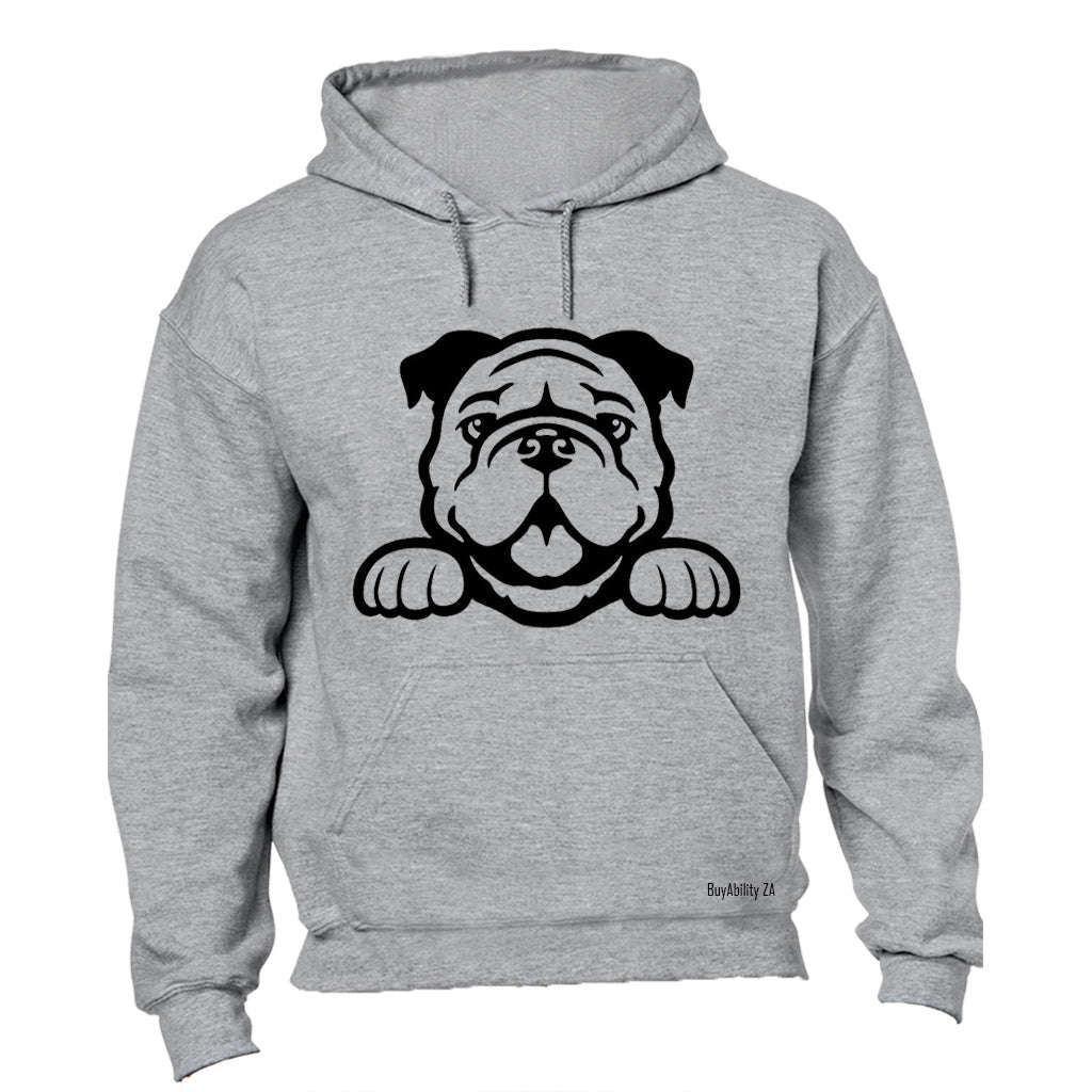 Bulldog Peeking - Hoodie