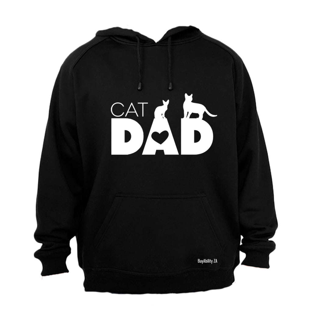 Cat Dad - Heart - Hoodie