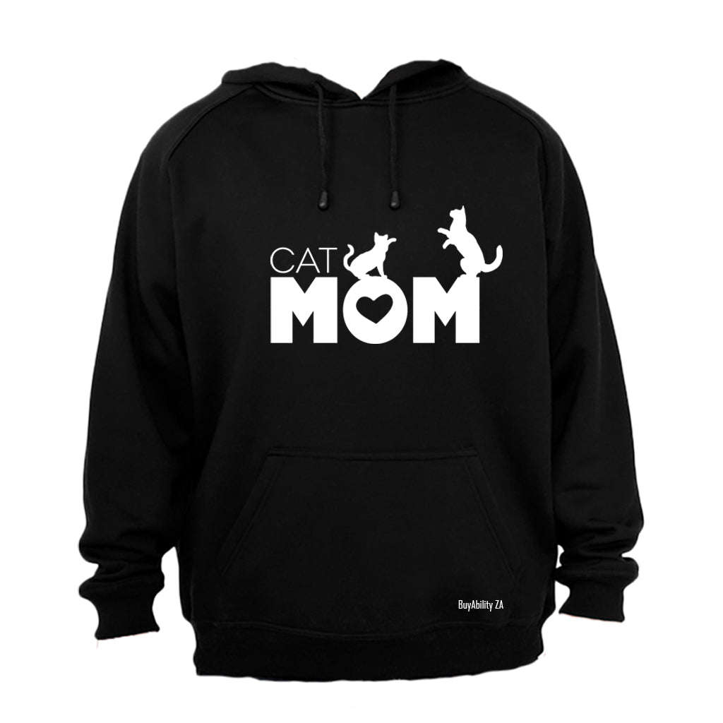 Cat Mom - Heart - Hoodie