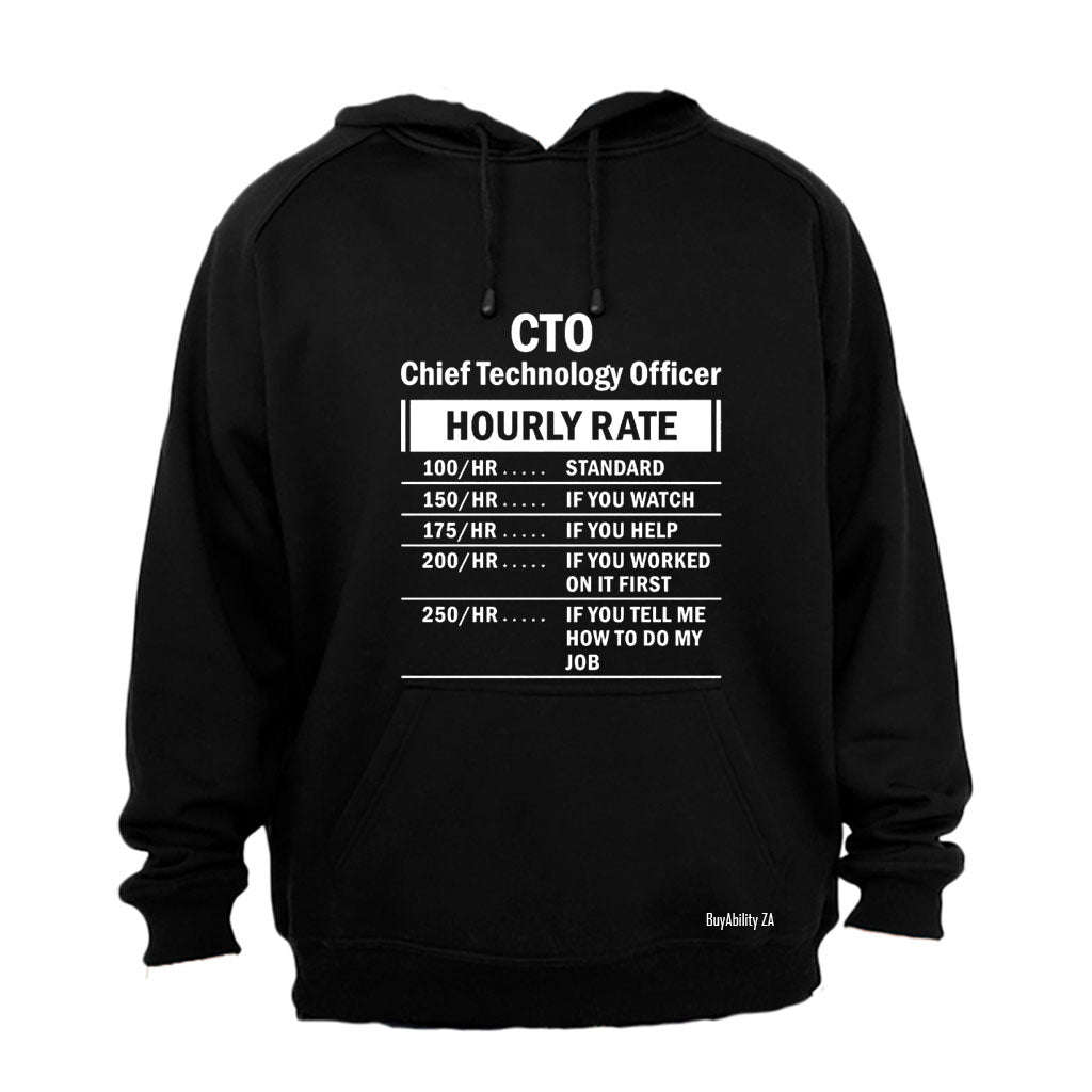 Chief Technology Officer - Hourly Rate - Hoodie