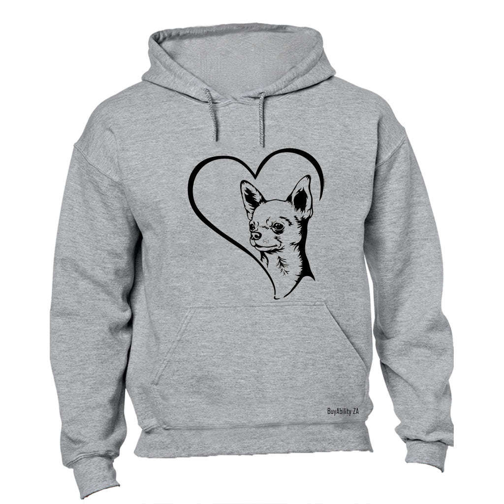 Chihuahua Heart - Hoodie