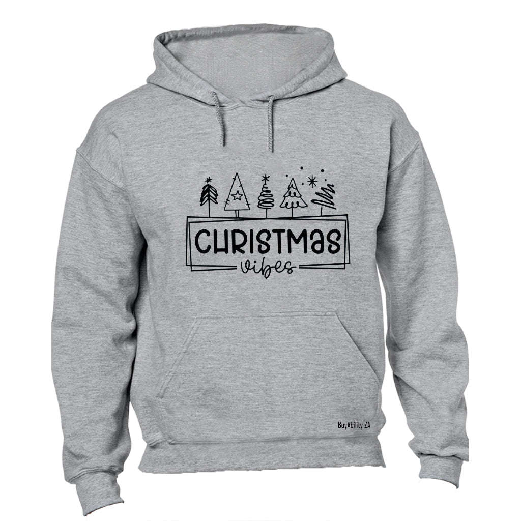 Christmas Vibes - Rectangular - Hoodie