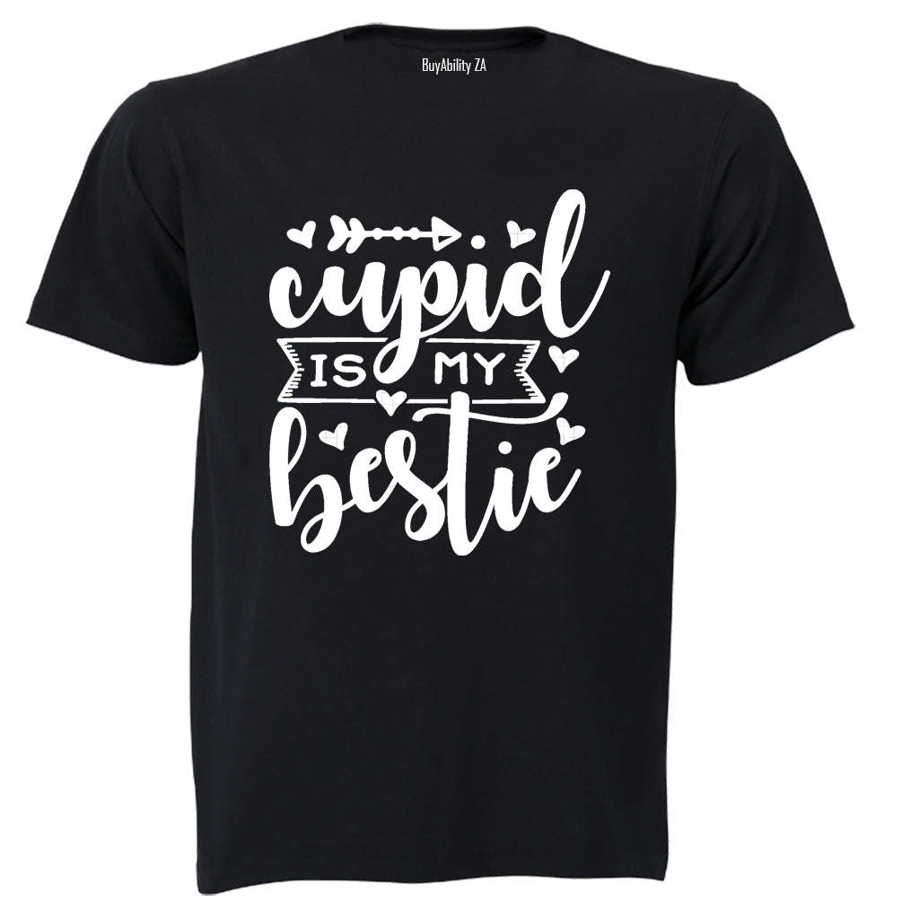 Cupid is my Bestie - Valentine - Kids T-Shirt