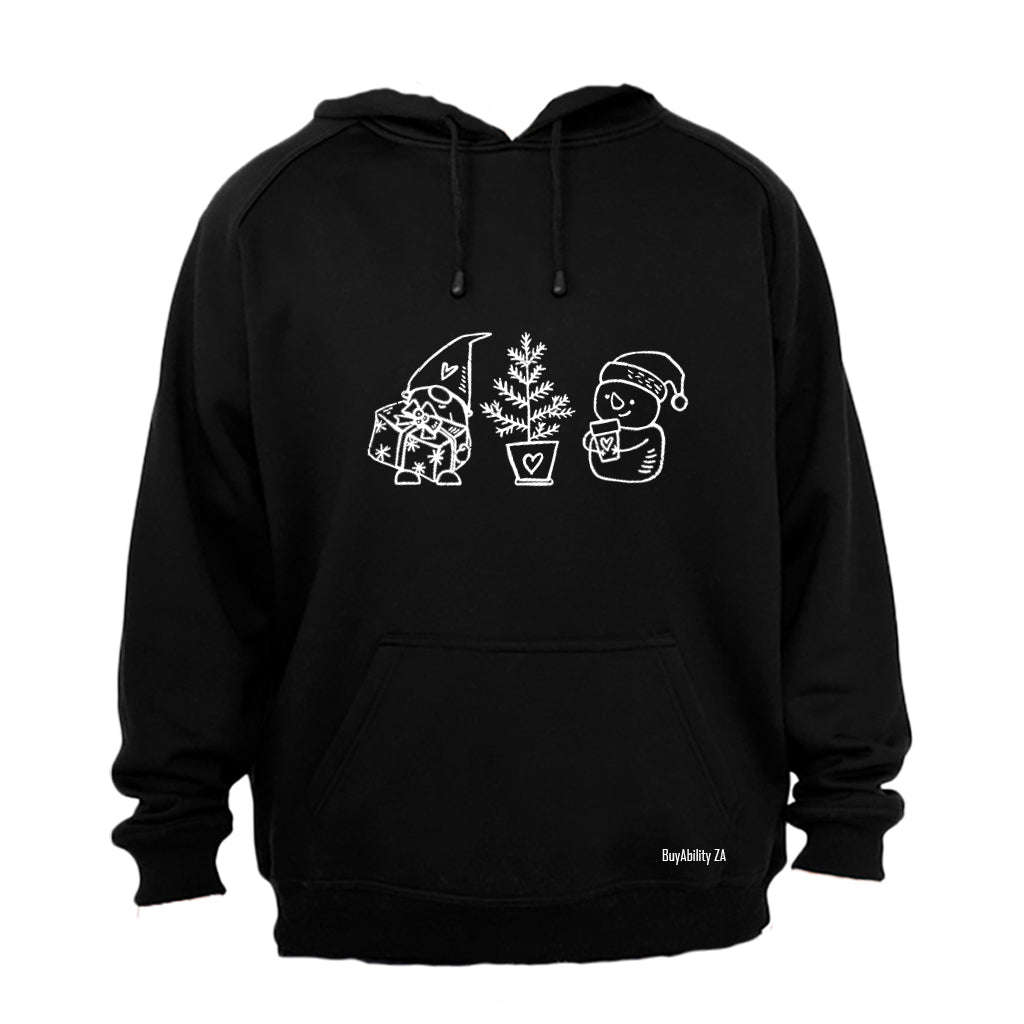 Cute Christmas Friends - Hoodie