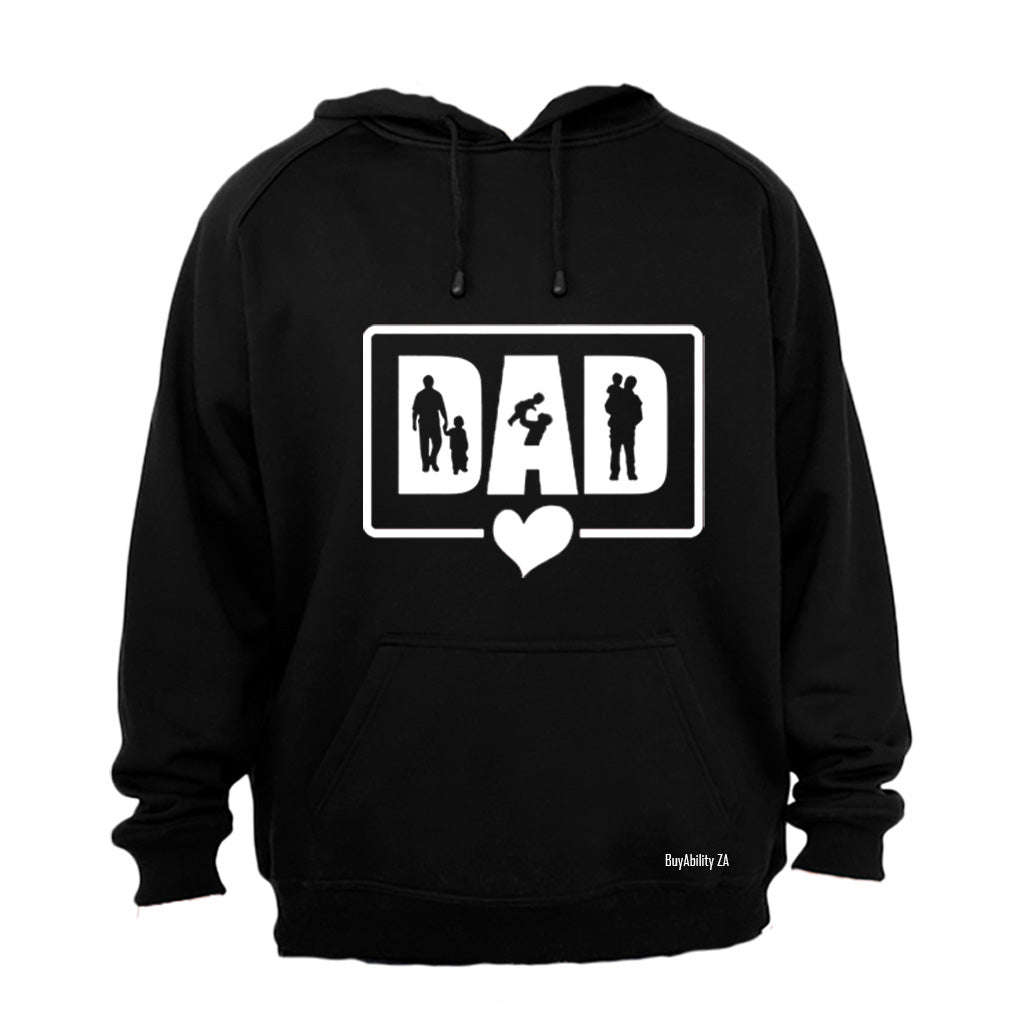 DAD - Heart Frame - Hoodie
