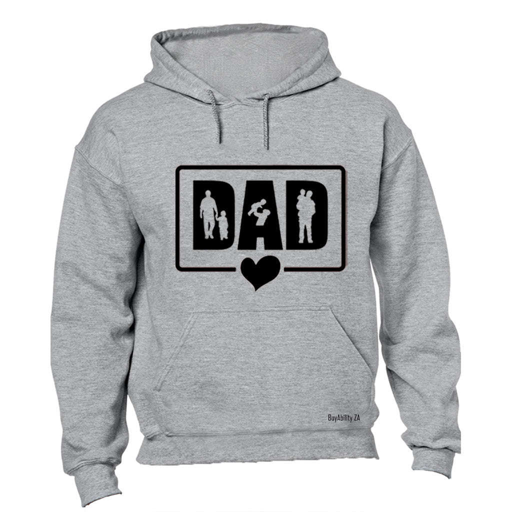 DAD - Heart Frame - Hoodie