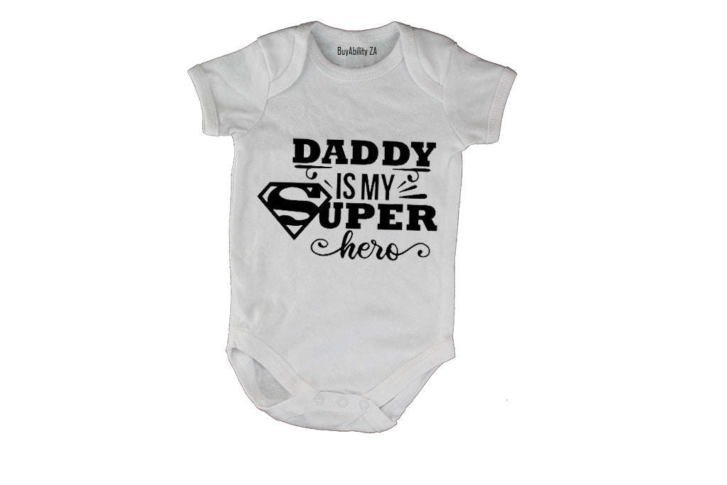 Daddy, My Superhero - Baby Grow