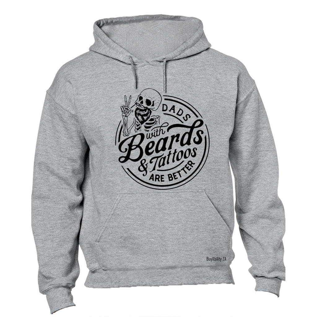 Dads - Beards and Tattoos - Hoodie