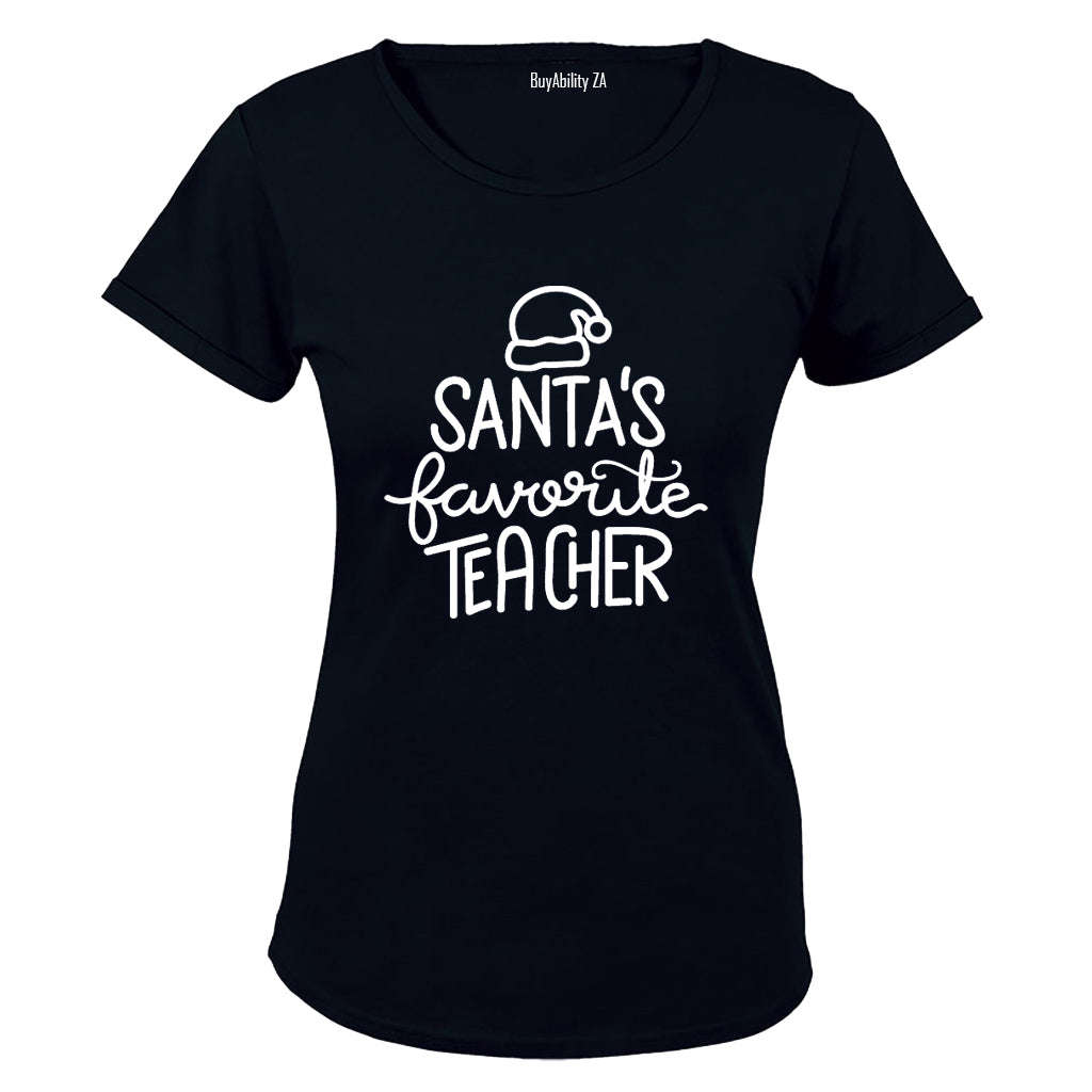 Favorite Teacher - Christmas - Ladies - T-Shirt