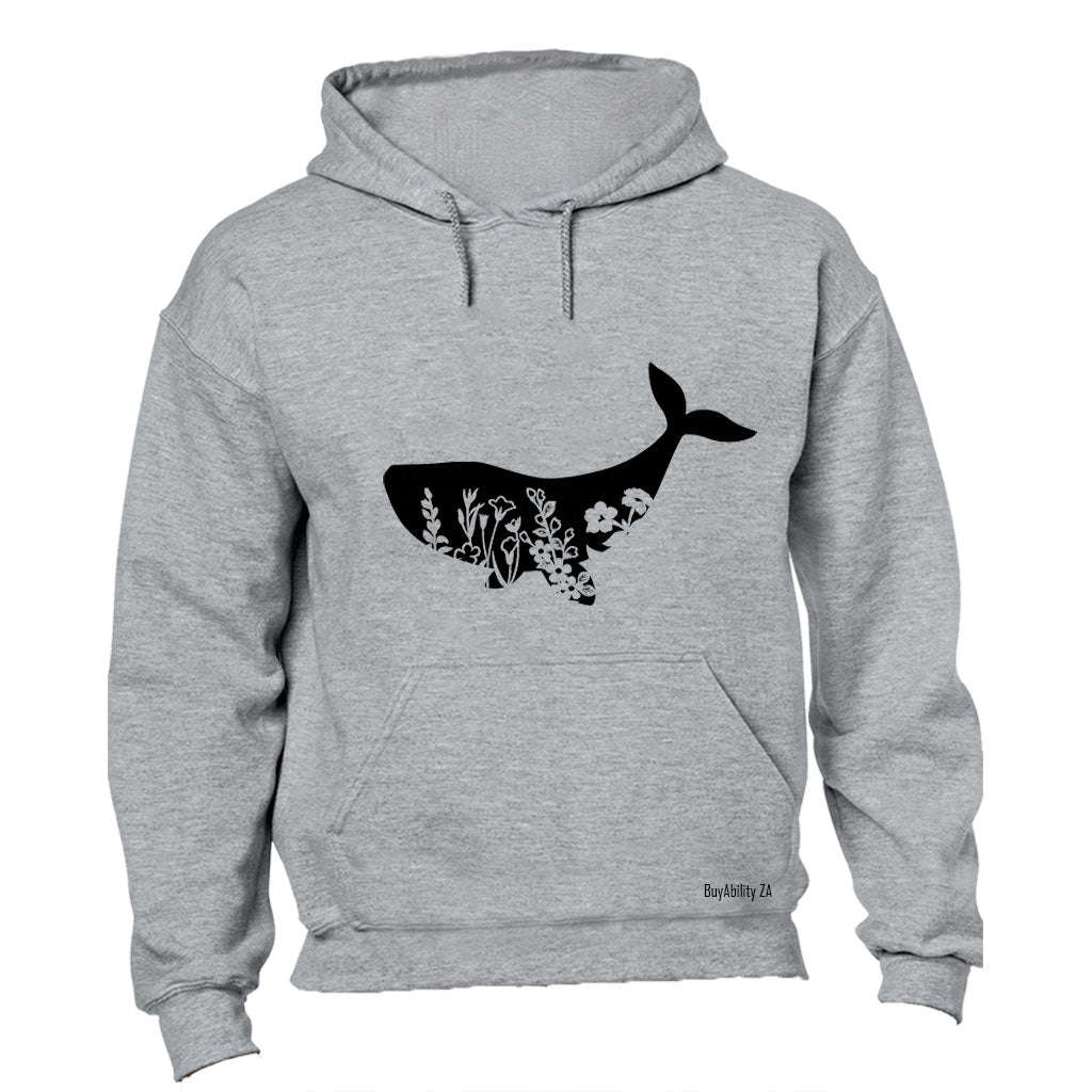 Flower Whale - Hoodie