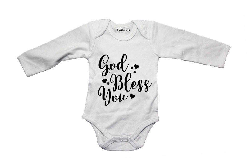 God Bless You - Baby Grow