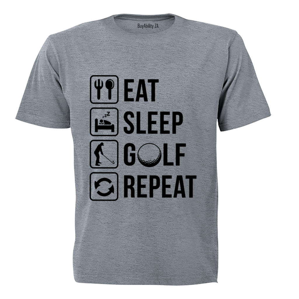 Golf. Repeat - Adults - T-Shirt