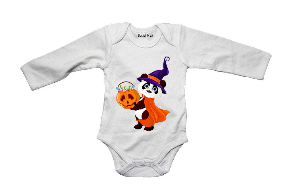 Halloween Panda - Baby Grow