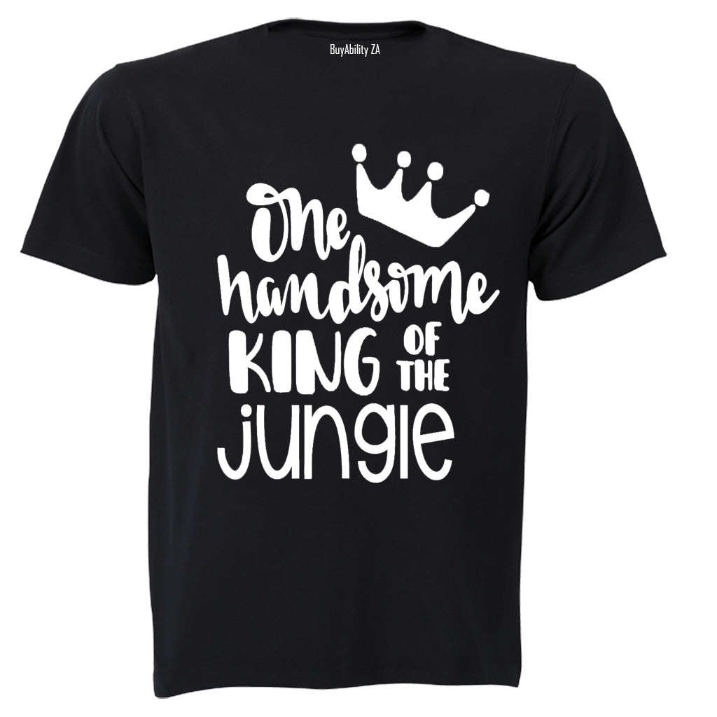 One Handsome King of the Jungle - Kids T-Shirt