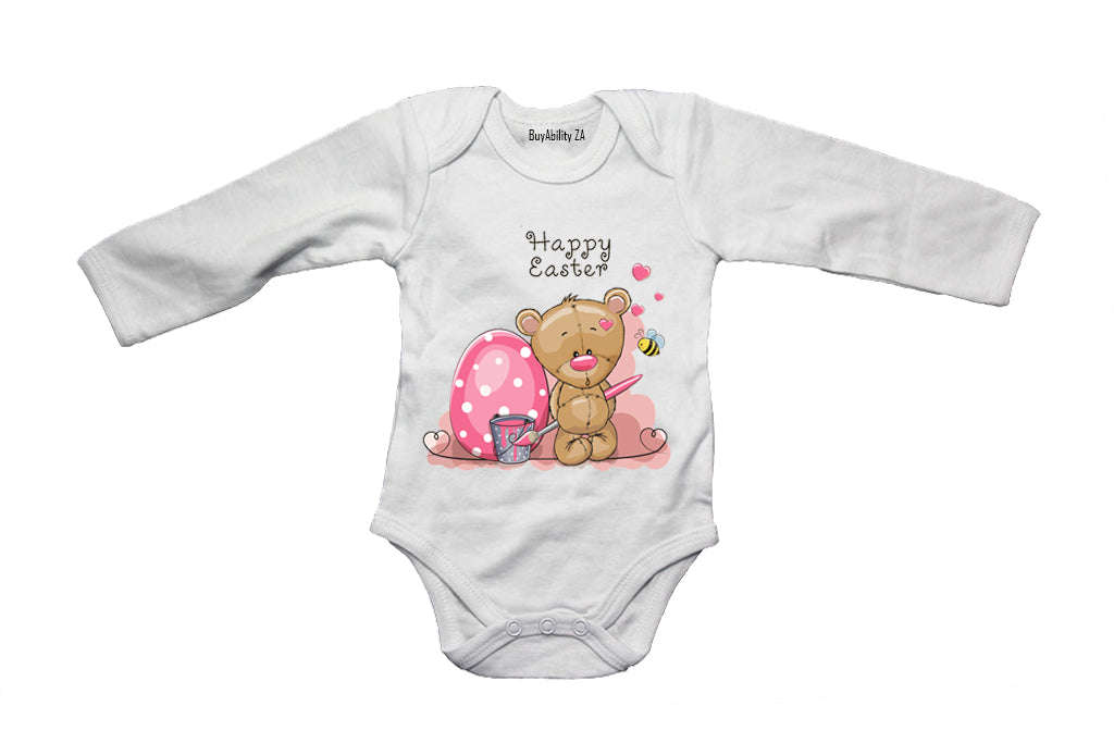 Happy Easter - Teddy - Baby Grow
