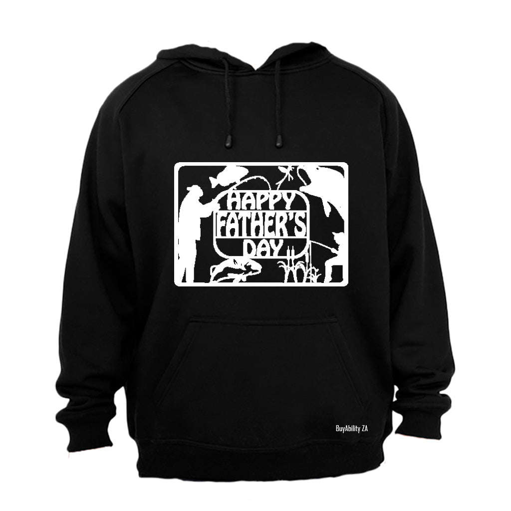 Happy Fathers Day - Fishing - Hoodie