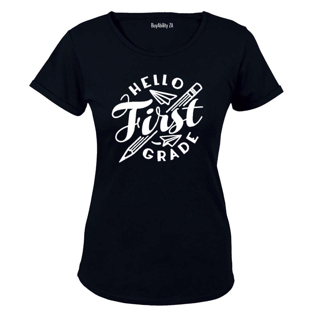Hello First Grade! - Ladies - T-Shirt
