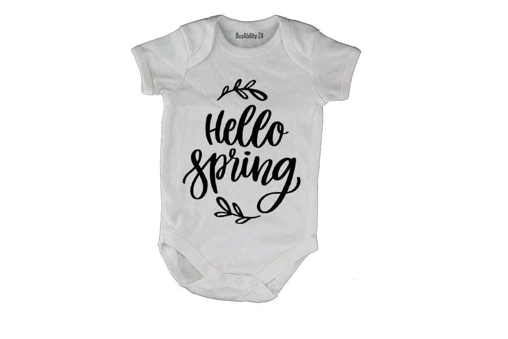 Hello Spring! - Baby Grow