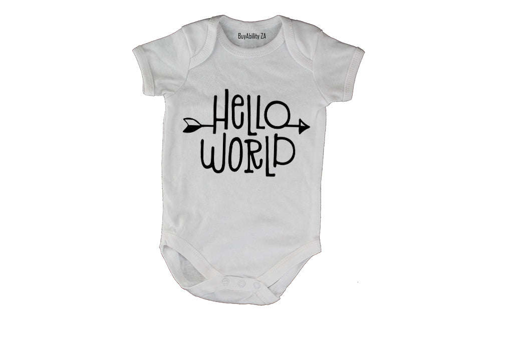 Hello World! - Baby Grow