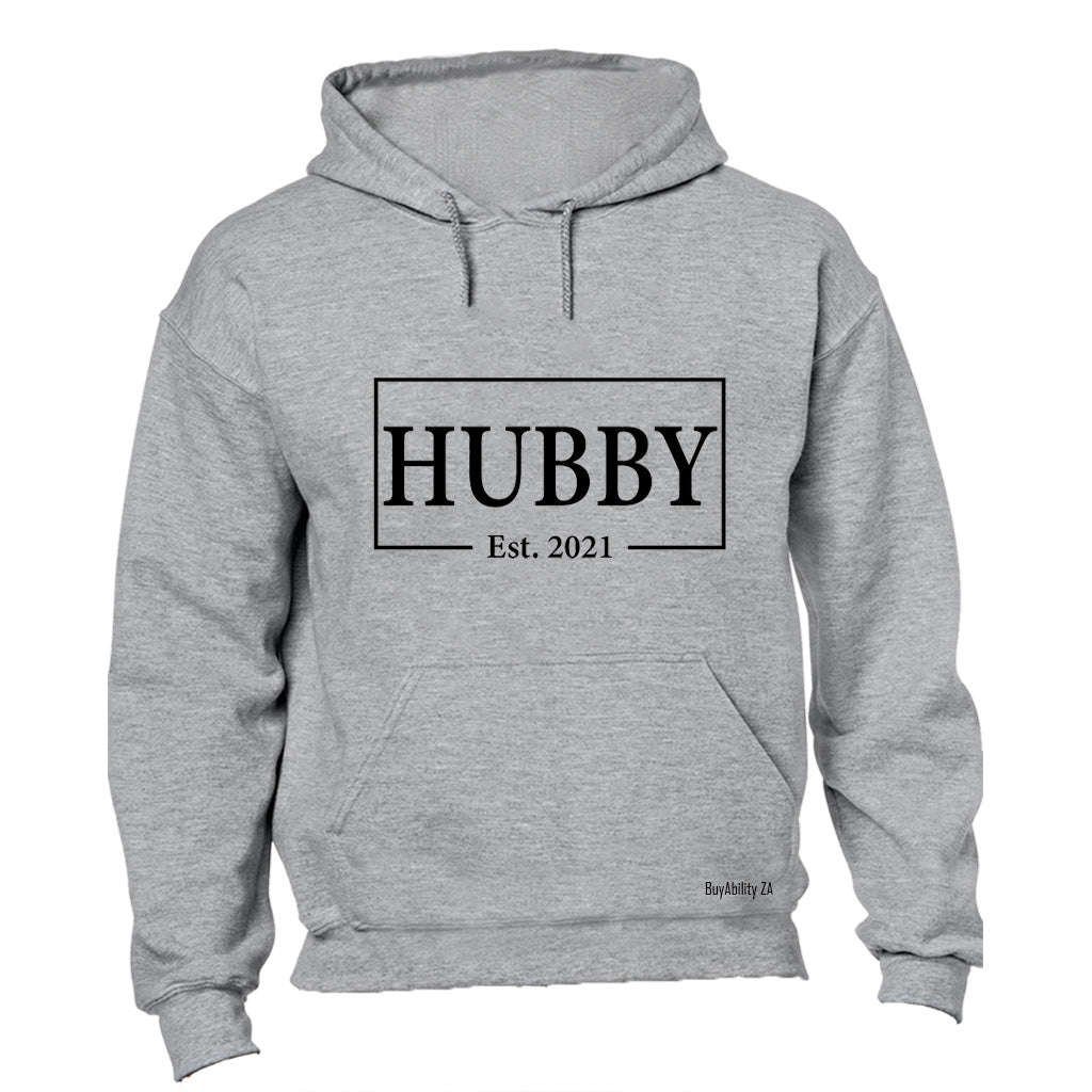 Hubby EST. 2021 - Hoodie