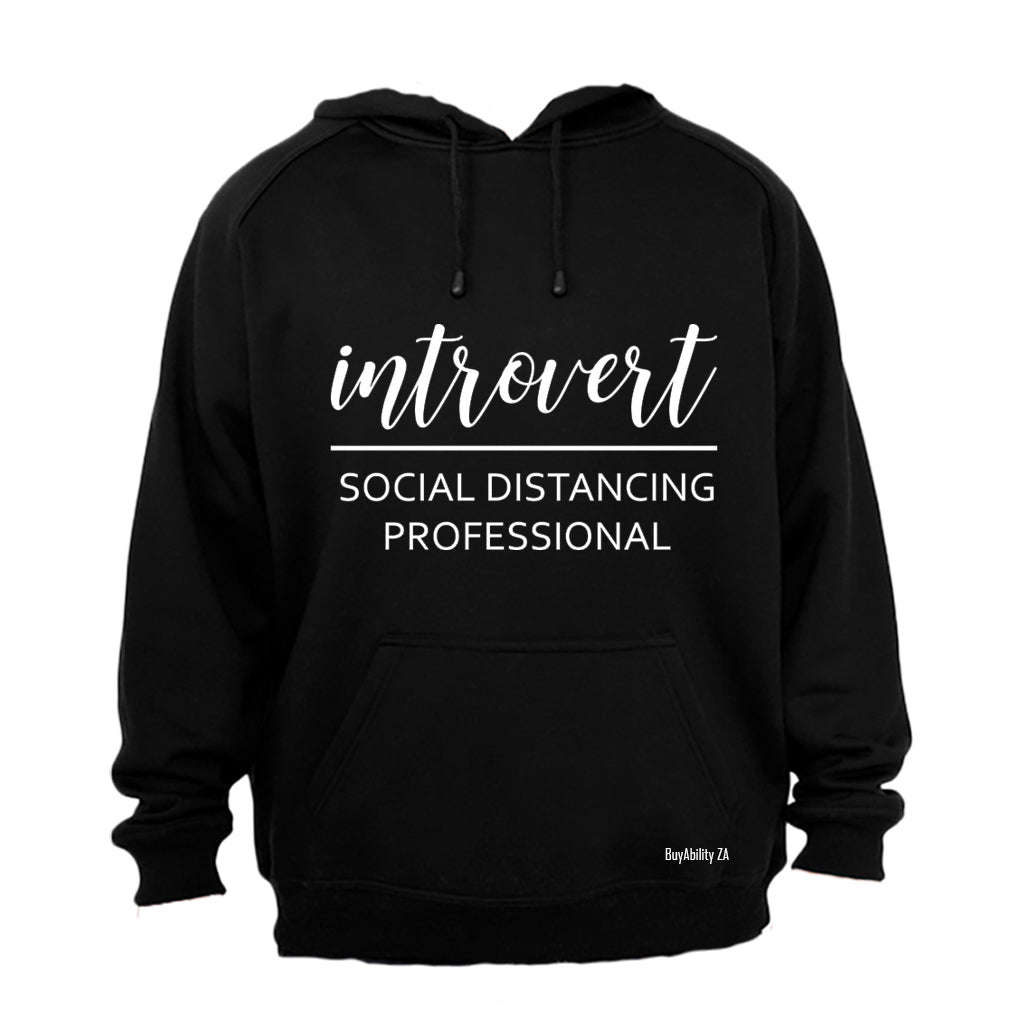 Introvert - Social Distancing Professional - Hoodie