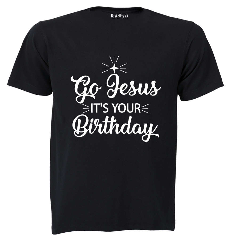 Jesus, It's Your Birthday - Christmas - Kids T-Shirt