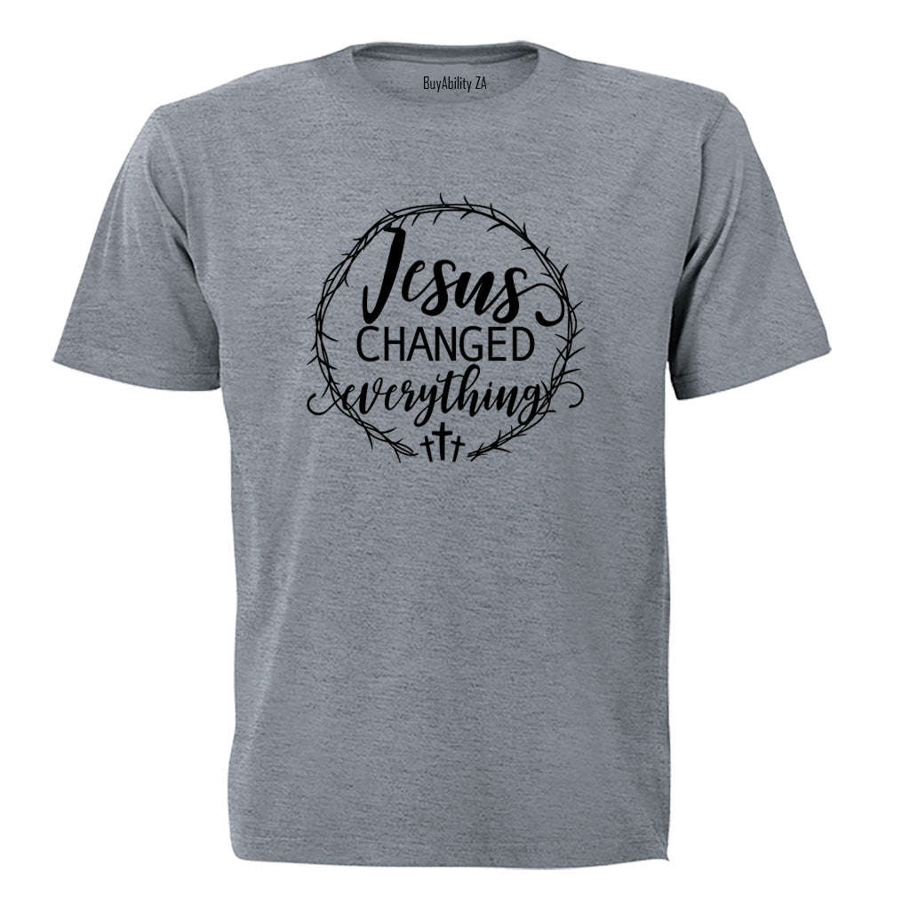 Jesus Changed Everything - Adults - T-Shirt