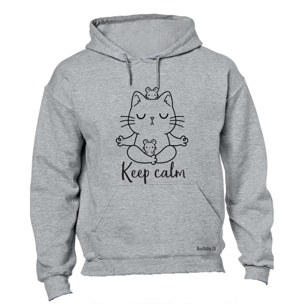Keep Calm - Cat - Hoodie