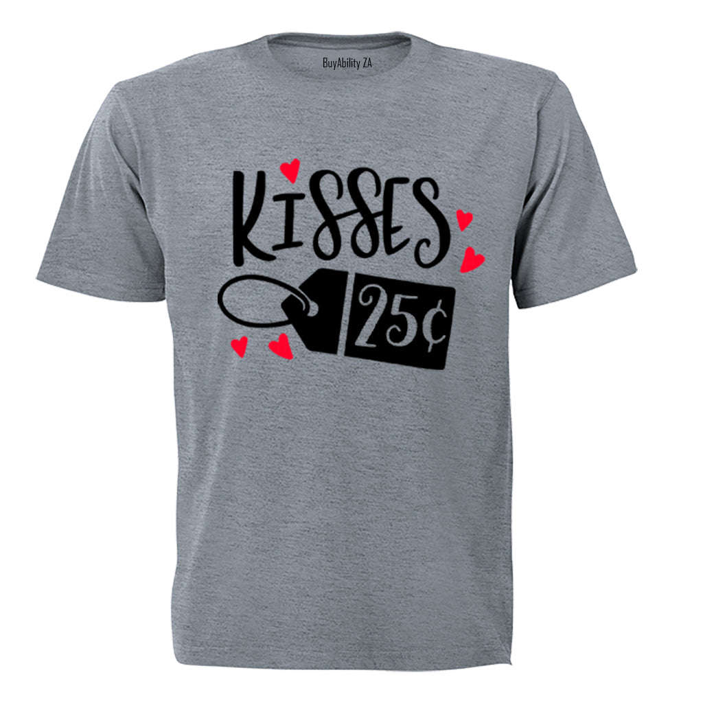 Kisses 25c - Valentine - Kids T-Shirt