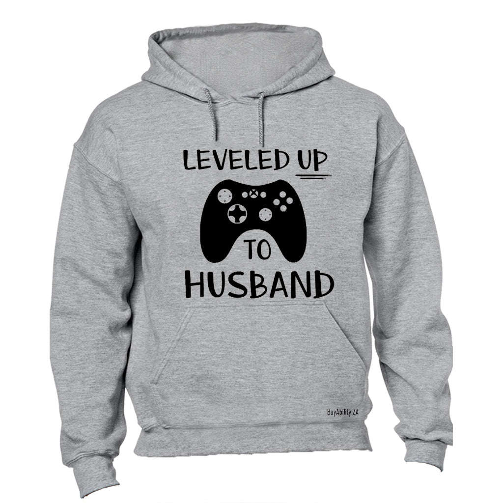 Leveled Up To Husband - Gamer - Hoodie