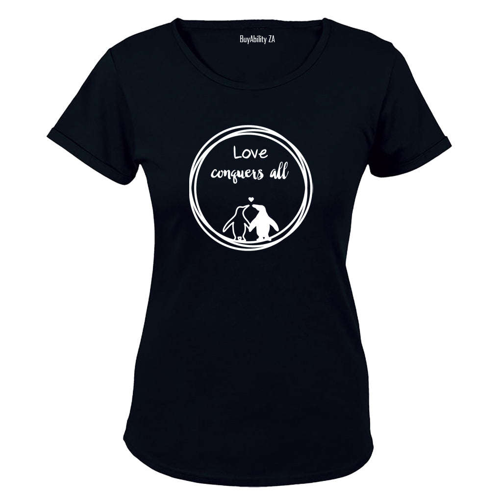 Love Conquers All - Valentine - Ladies - T-Shirt