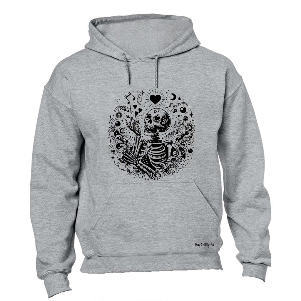 Majestic Musical Skeleton - Hoodie